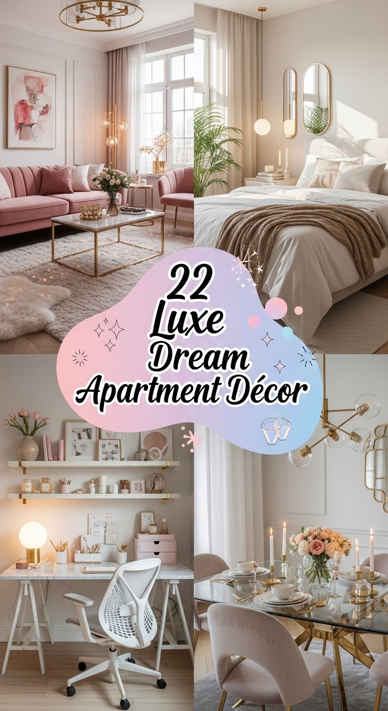 22 Luxe Dream Apartment Décor