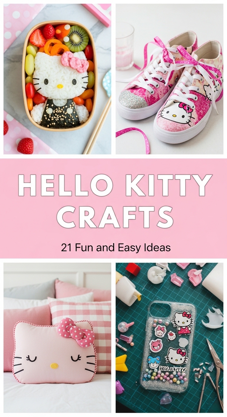 21 Fun and Easy Hello Kitty Crafts