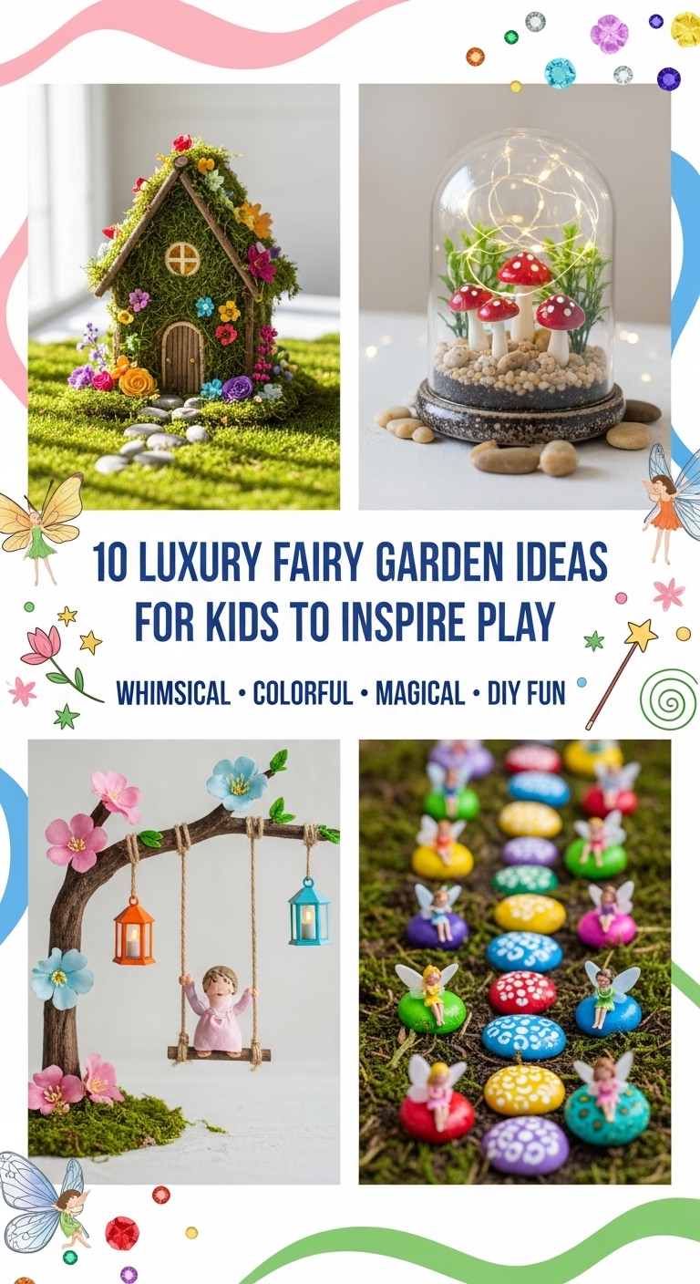 10 Luxury Fairy Garden Ideas for Kids to Inspire Play