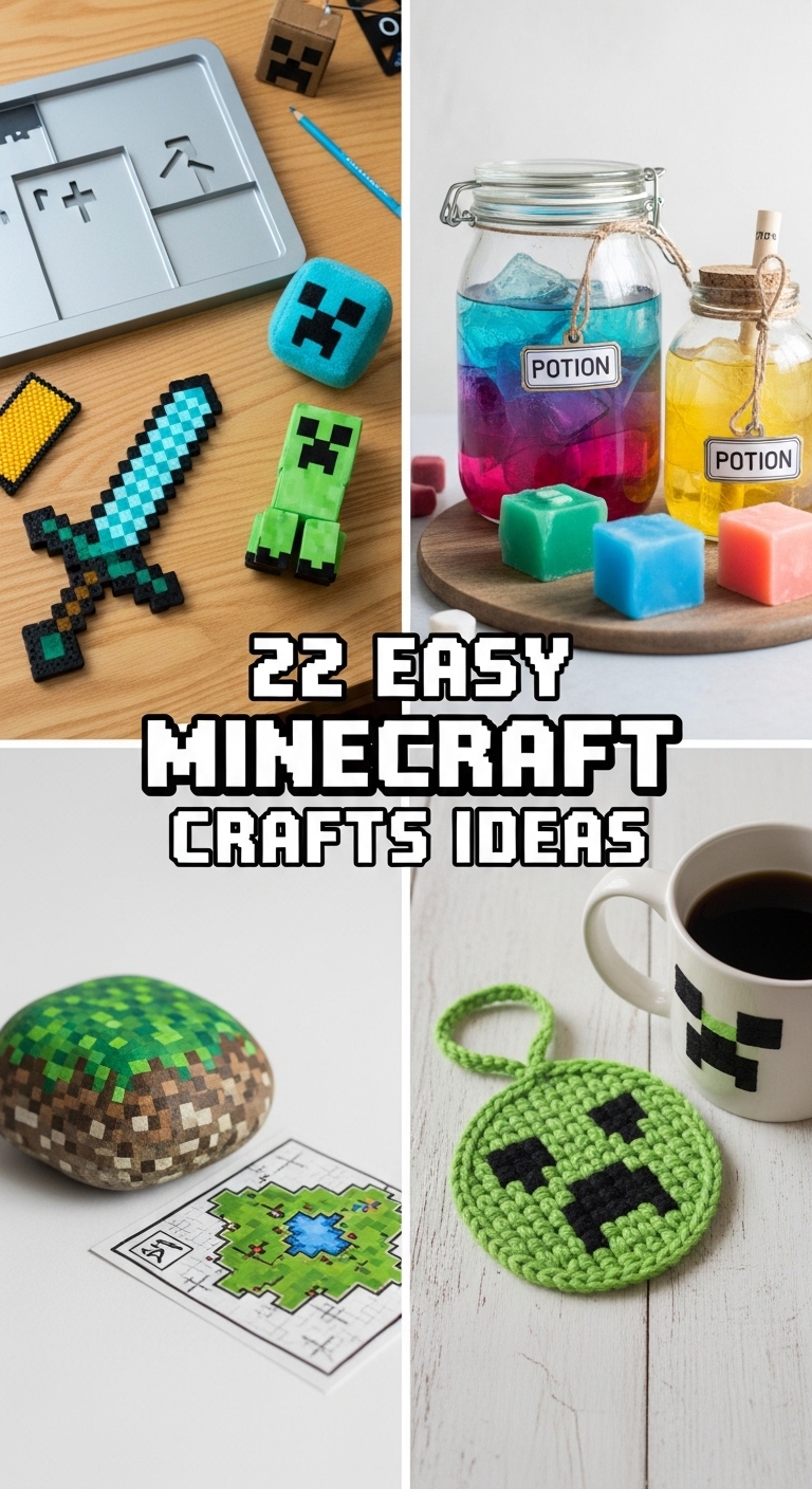 22 Easy Minecraft Crafts Ideas