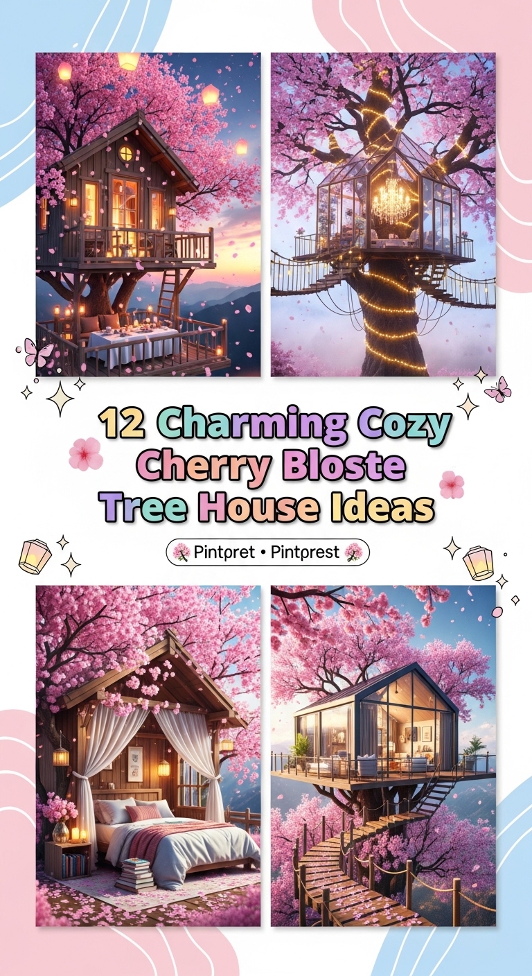 12 Cozy Cherry Blossom Tree House Ideas