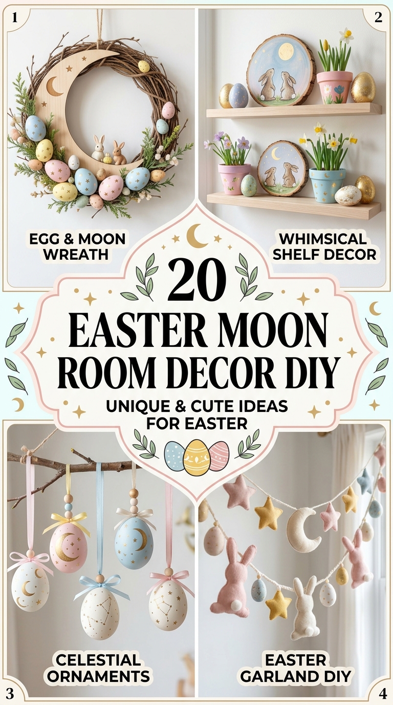 20 Easter Moon Room Decor DIY
