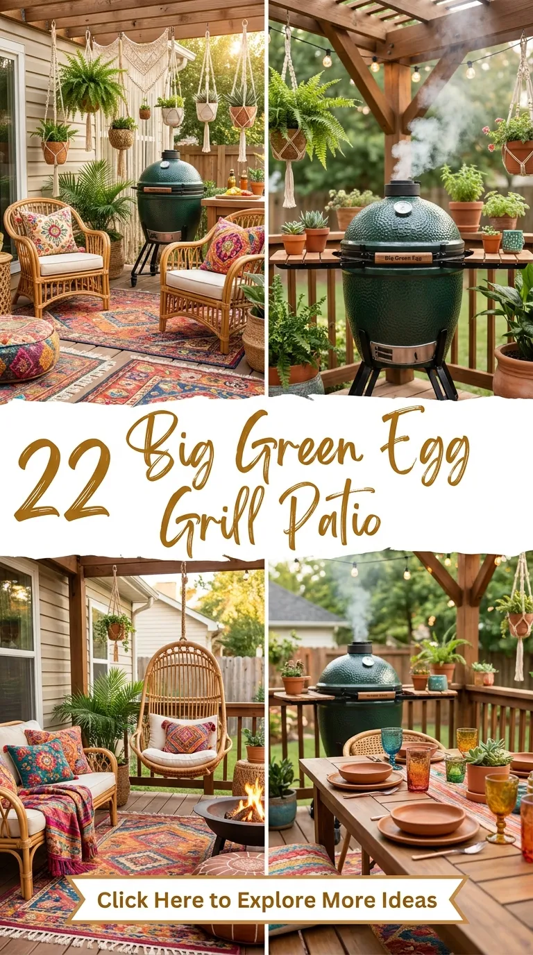 22 Big Green Egg Grill Patio 22 Big Green Egg Grill Patio