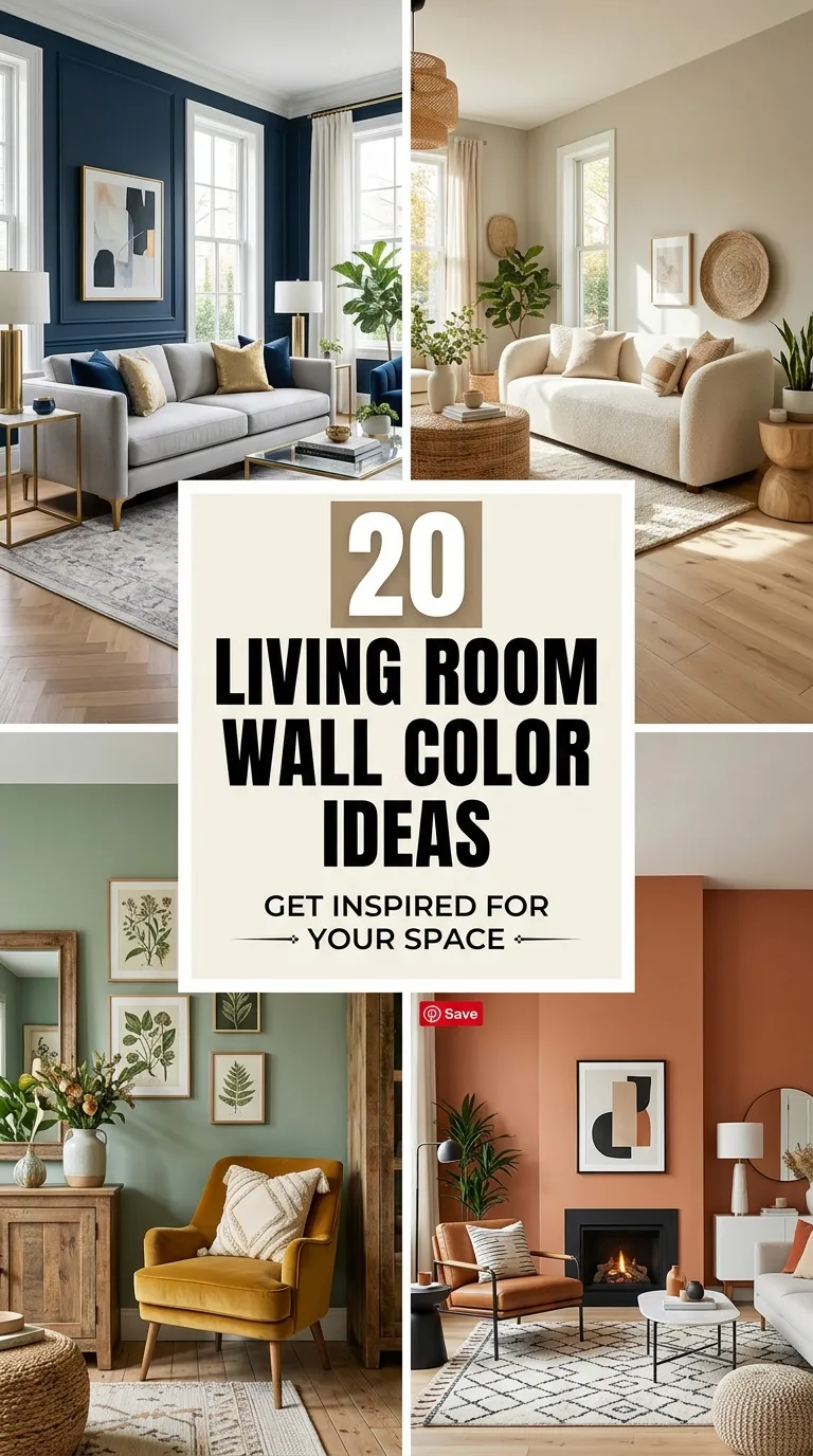 20 Living Room Wall Color