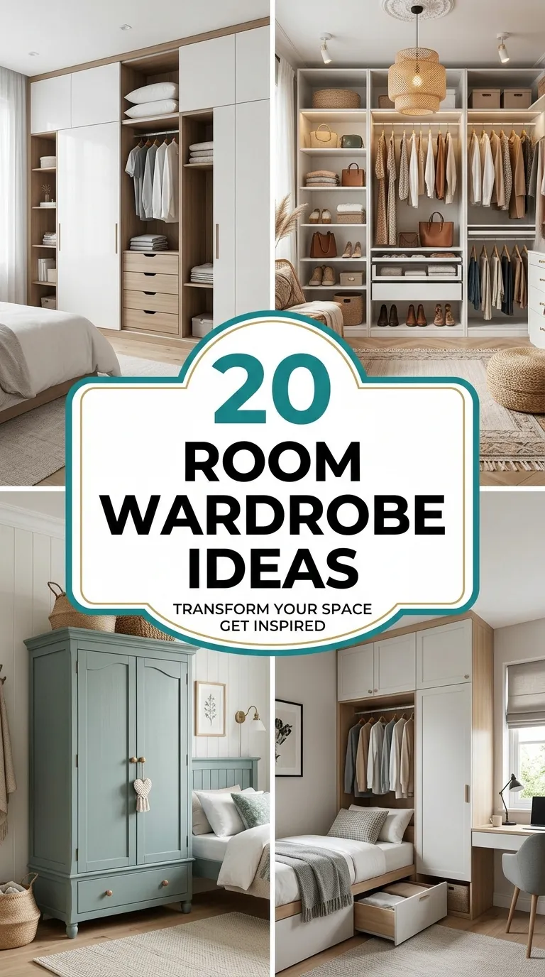 20 Room Wardrobe Ideas