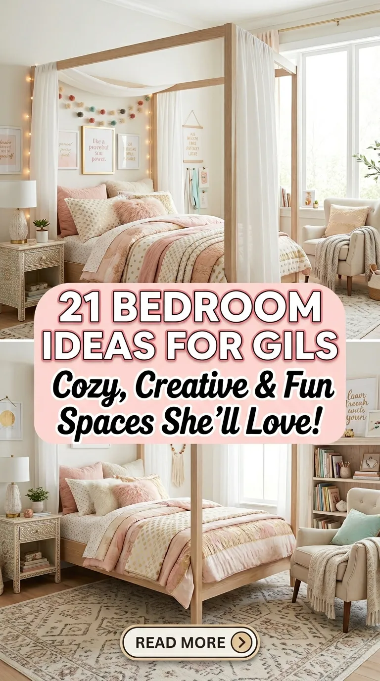 21 Bedroom Ideas for Girls