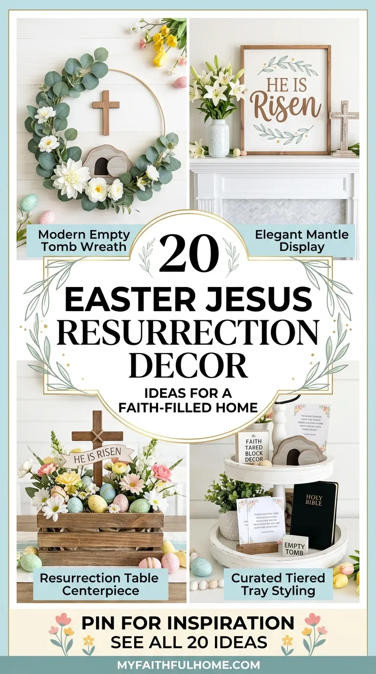 20 Easter Jesus Resurrection Decor