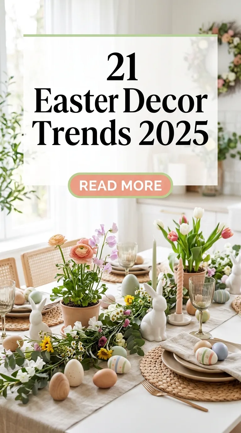 21 Easter Decor Trends 2025