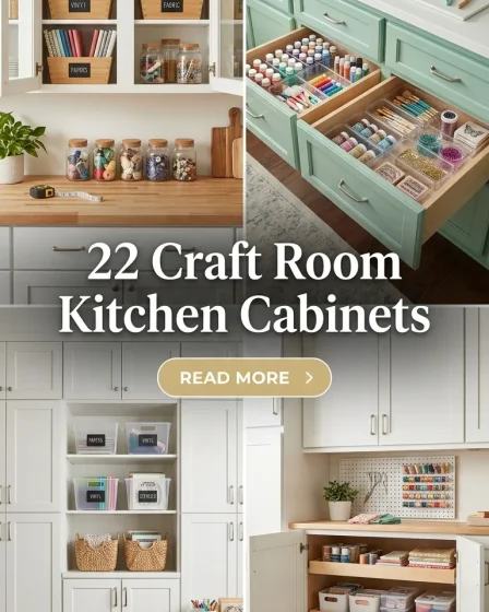 22 Craft Room Kitchen Cabinets