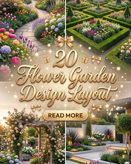 20 Flower Garden Design Layout 20 Flower Garden Design Layout