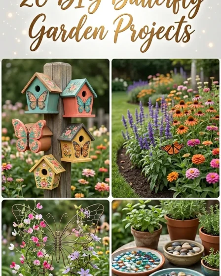 20 DIY Butterfly Garden Projects 20 DIY Butterfly Garden Projects