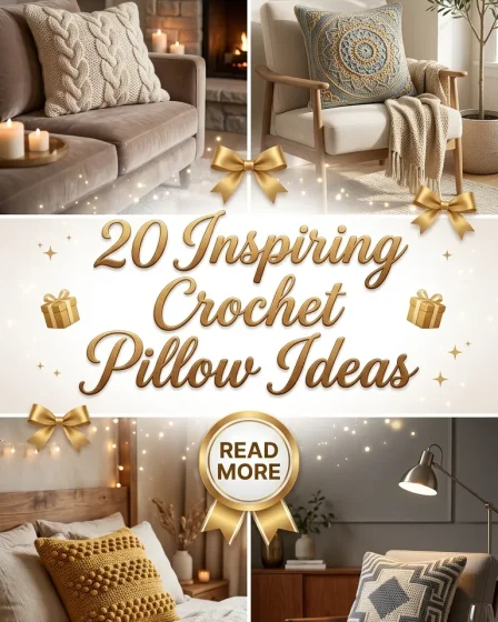 20 Inspiring Crochet Pillow Ideas 20 Inspiring Crochet Pillow Ideas