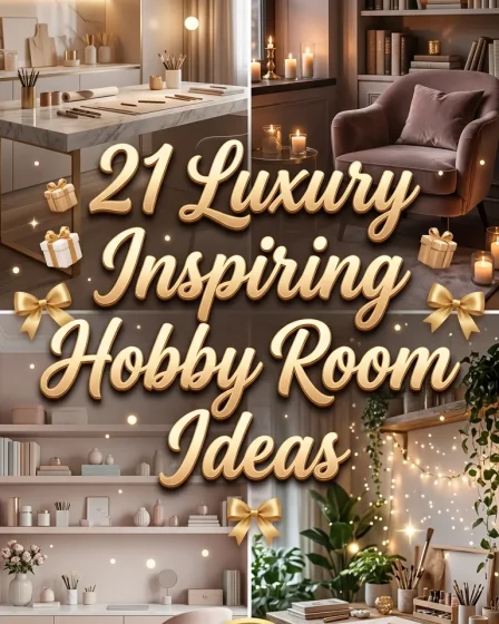 21 Luxury Inspiring Hobby Room Ideas