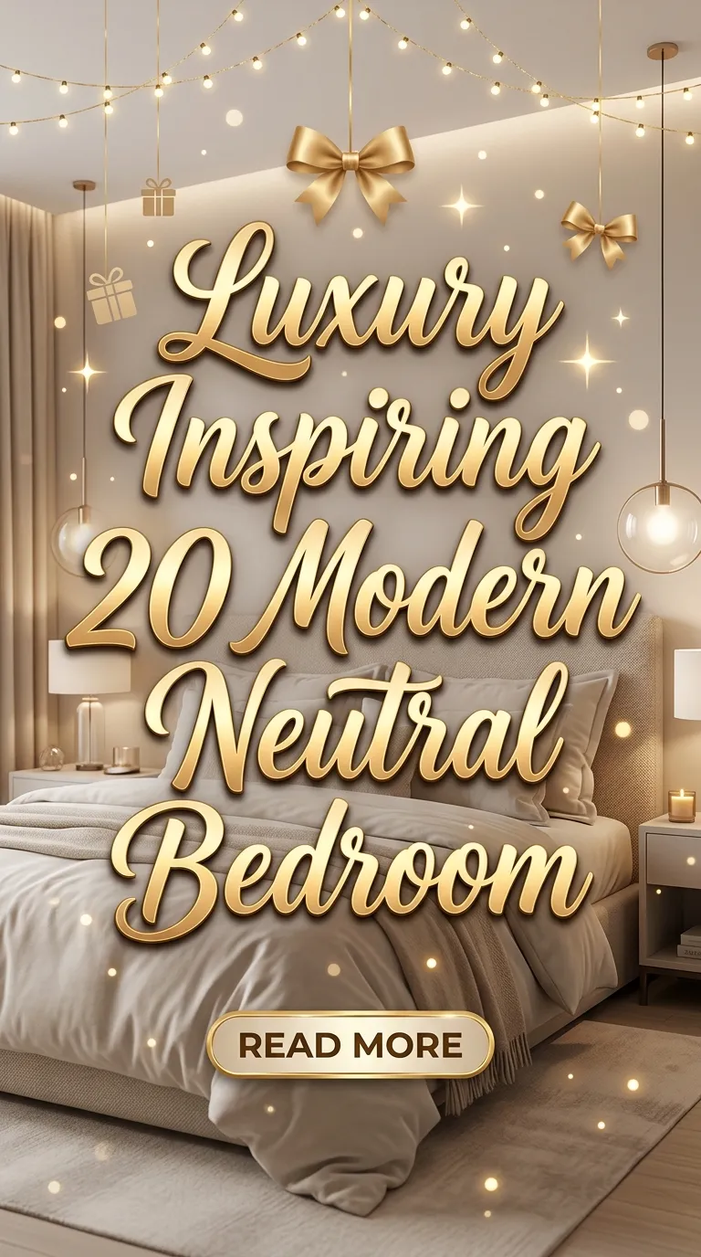 Luxury Inspiring 20 Modern Neutral Bedroom