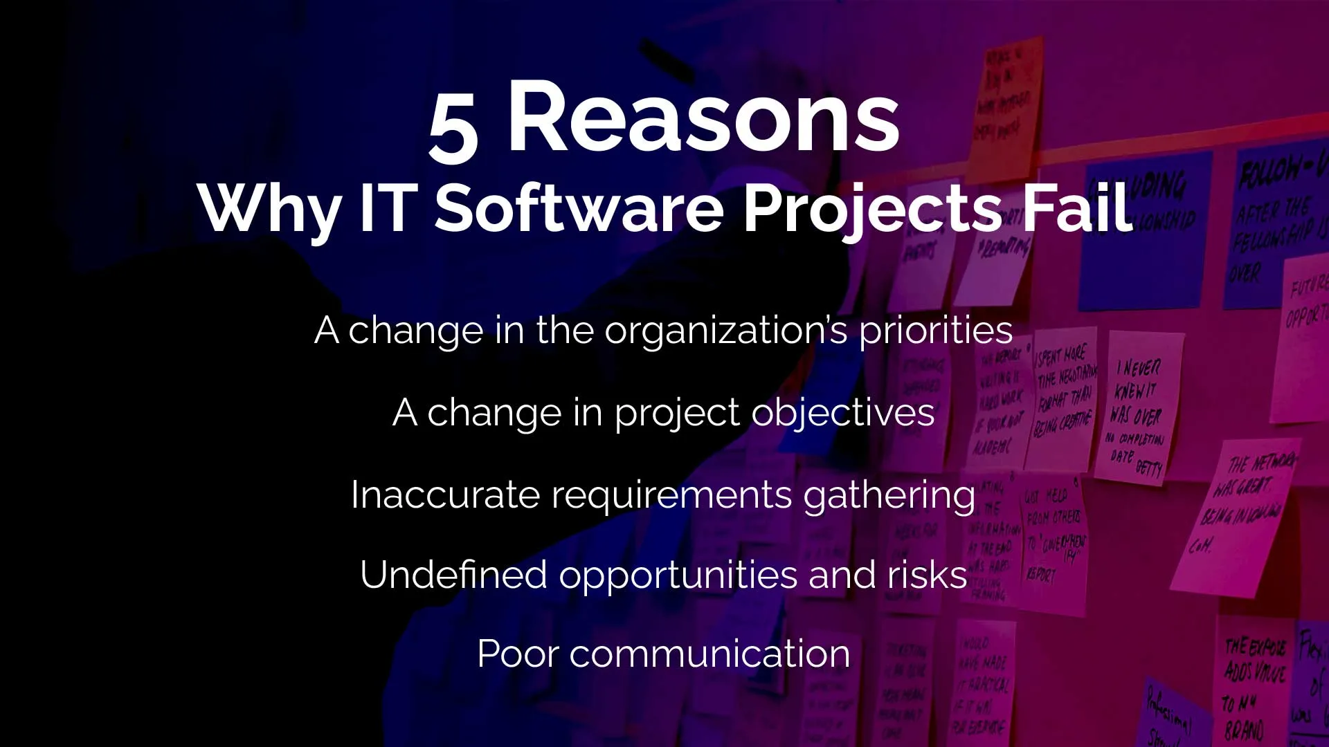 Why Many Software Projects Fail After Launch Why Many Software Projects Fail After Launch