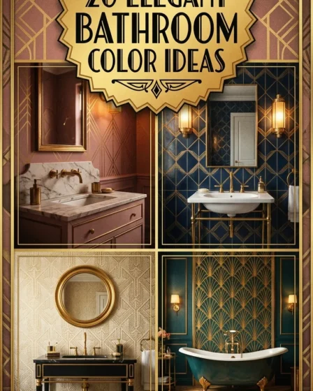 20 Elegant Bathroom Color Ideas 20 Elegant Bathroom Color Ideas