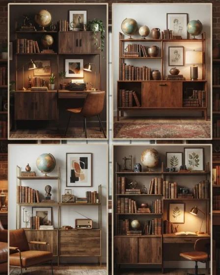 20 Styling Mid Century Wall Unit