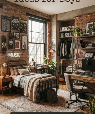 20 Teen Room Decor Ideas for Boys