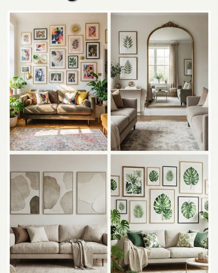 20 Wall Art Living Room Ideas